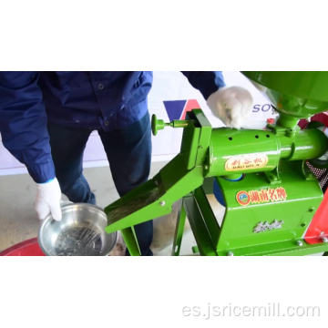 Máquina de molino de arroz para uso en el hogar Ss Material 6Ns-4 Mini